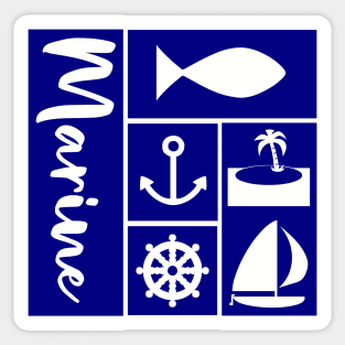 MARINE Sticker